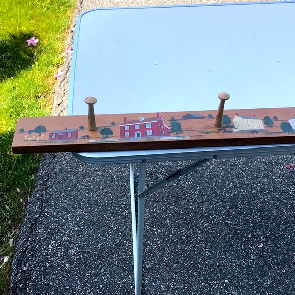 Accents | Rare Vintage Coat Rack Hand Painted By Cindy Larson Circa ...